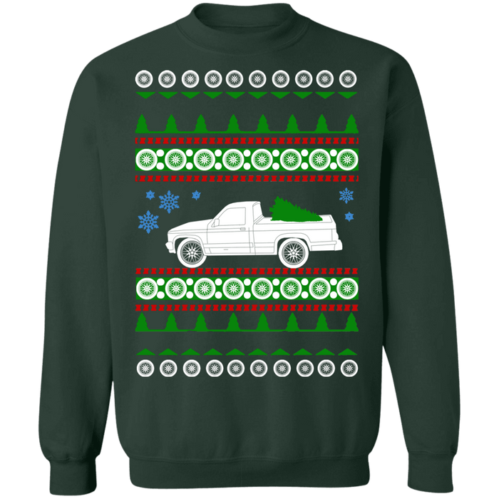 Pick Up Truck american car or truck like a  Dakota 1987 Ugly Christmas Sweater sweatshirt