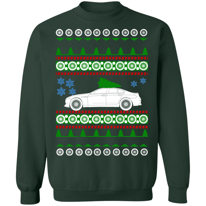 German Car Ugly Christmas Sweater BMW Alpina B6 sweatshirt