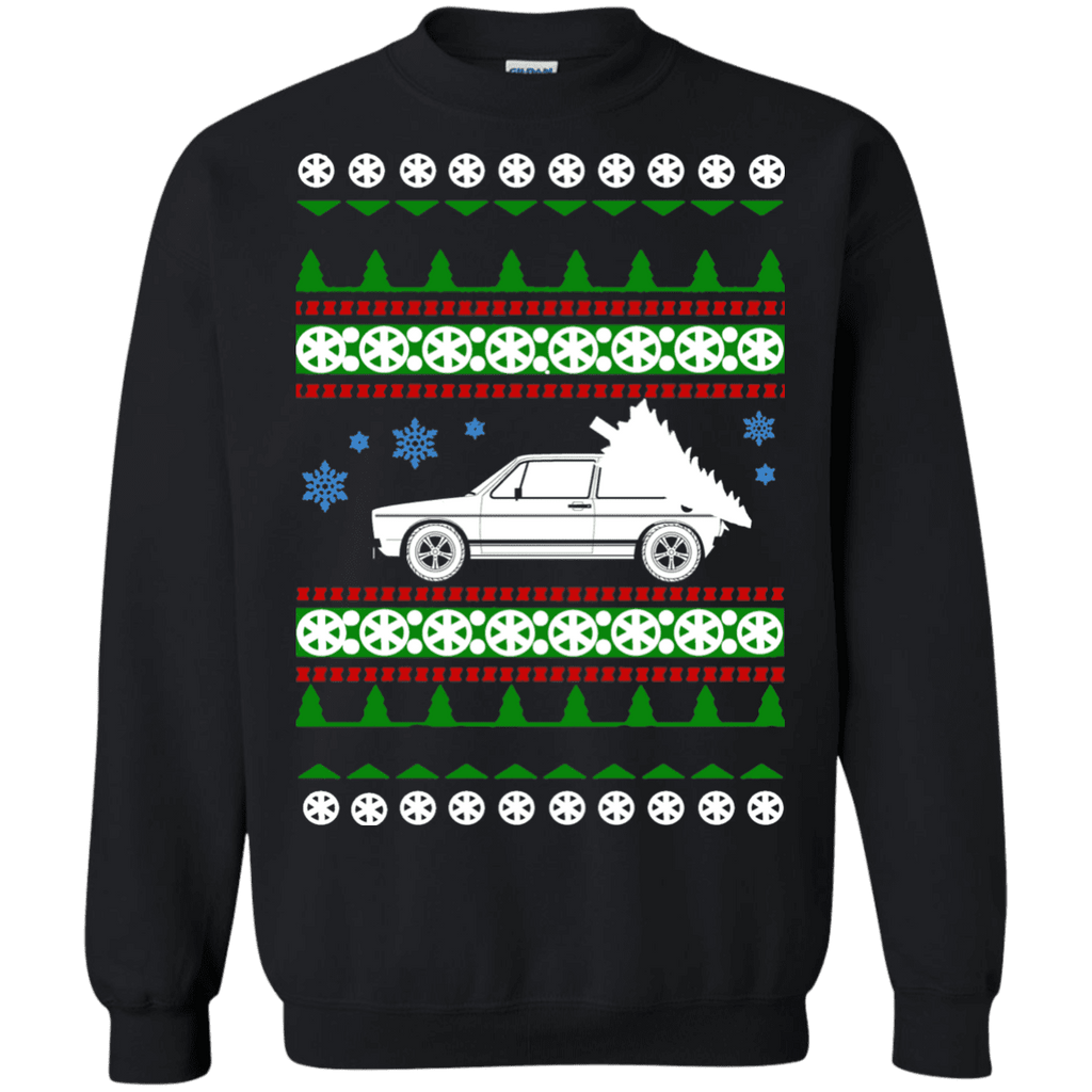 German Car like  Rabbit mk1 GTI Ugly Christmas Sweater sweatshirt