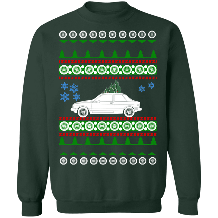 Car Toyota Tercel 1981 Ugly Christmas Sweater sweatshirt