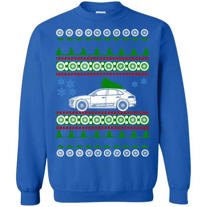 German Car Porsche Macan GTS ugly christmas sweater sweatshirt