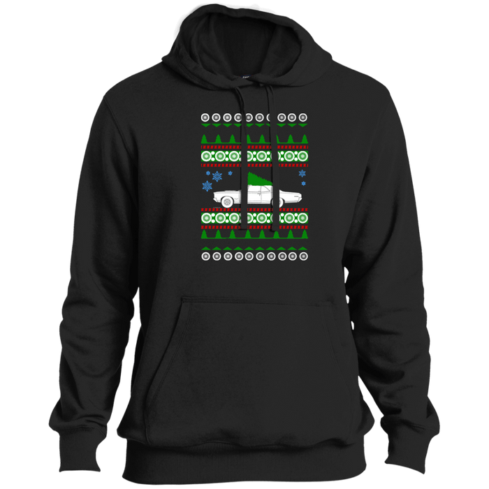 Pontiac GTO Ugly Christmas Sweater Hoodie (tall)