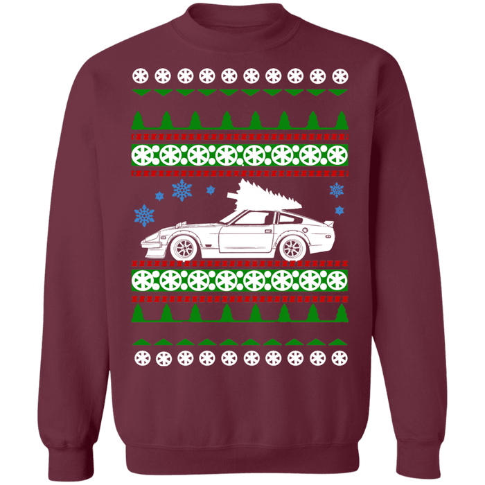 Car like 280Z ugly Christmas Sweater sweatshirt more colors