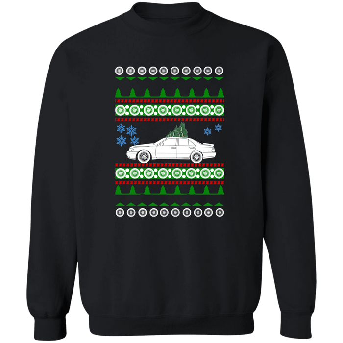 Infiniti Q45 2nd gen Ugly Christmas Sweater Sweatshirt