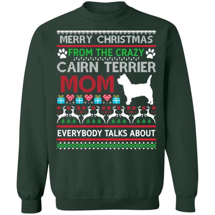 Cairn Terrier Mom Ugly Christmas Sweater sweatshirt