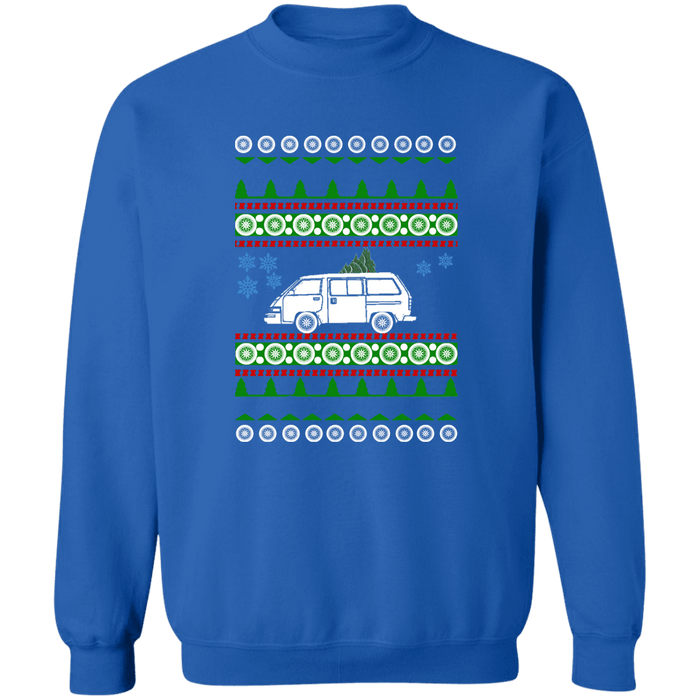 Toyota Liteace Van 1991  Ugly Christmas Sweater Sweatshirt