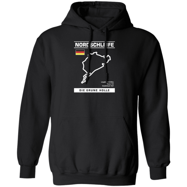 Nordschleife Die Grune Holle Track Outline Series Hoodie