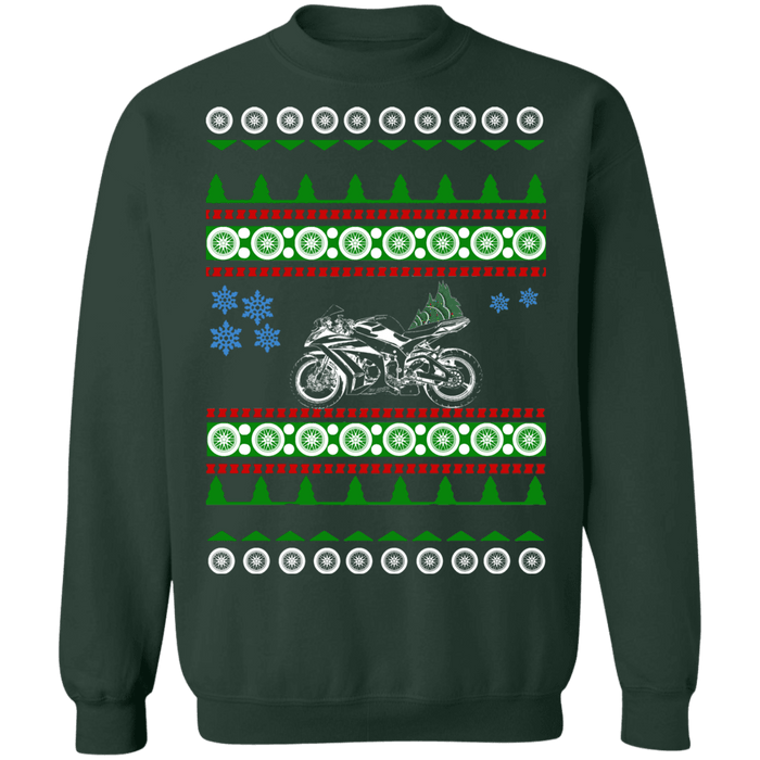 kawasaki Ninja ZX-10R Ugly Christmas Sweater