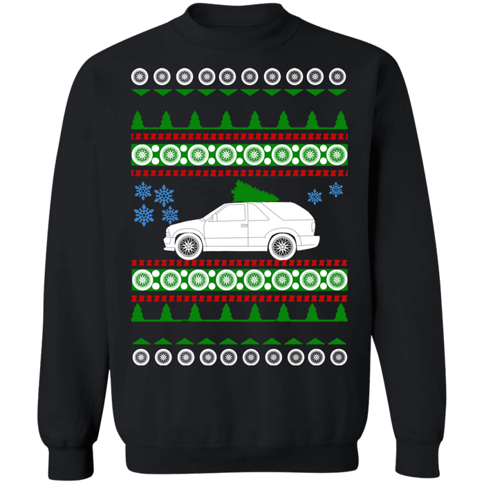 SUV Ugly Christmas Sweater Chevy Blazer 2 Door 2004 sweatshirt