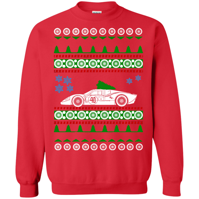 1960s Ford GT LeMans Ugly Christmas Sweater sweatshirt