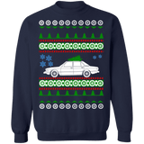 BMW E12 525 Ugly Christmas Sweater green tree