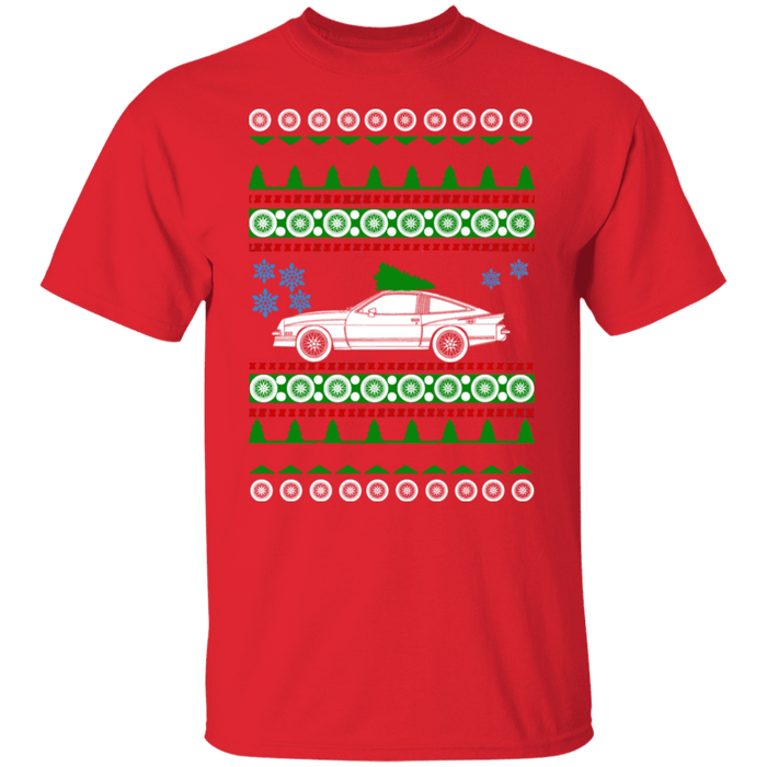 Car like Chevy Monza Ugly Christmas Sweater T-shirt