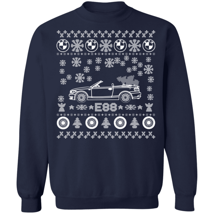 German Car E88 BMW 135i Ugly Christmas Sweater V2