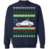 Car like a 2nd gen CTS-V Ugly Christmas Sweater Sweatshirt new tree