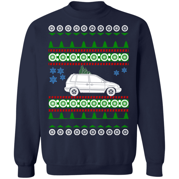 Eagle Summit Mitsubishi Expo Ugly Christmas Sweater