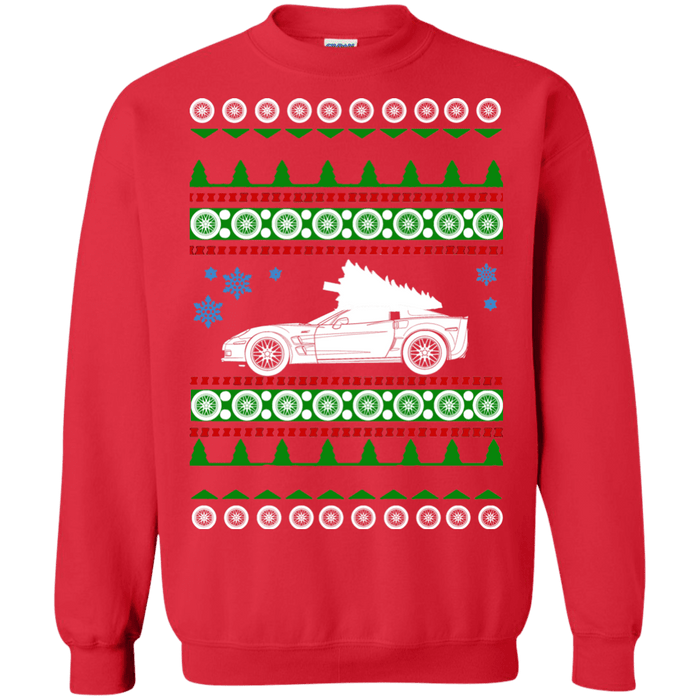 Corvette C6 Ugly Christmas Sweater NEW sweatshirt