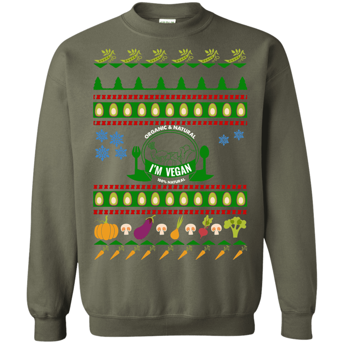 Vegan Vegetarian Ugly Christmas Sweater sweatshirt