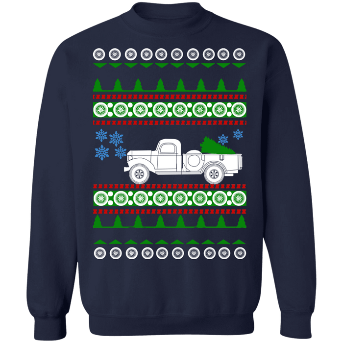 american truck 1967 american car or truck like a  Power Wagon Ugly christmas sweater sweatshirt