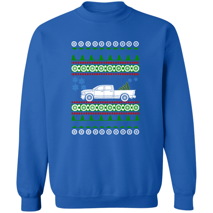 Truck like a 2011 4th Gen Ram 1500  Ugly Christmas Sweater Sweatshirt