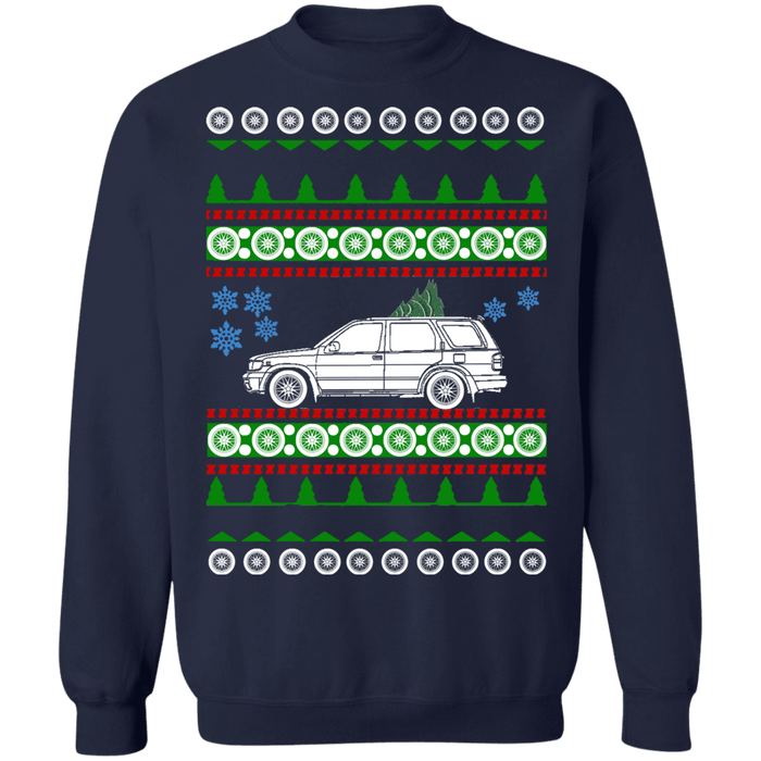 SUV Nissan 1996 Pathfinder Ugly Christmas Sweater Sweatshirt