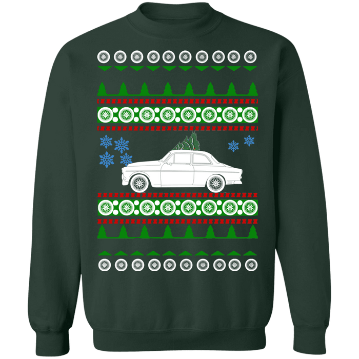 Swedish Car like a  122S Ugly christmas sweater sweatshirt