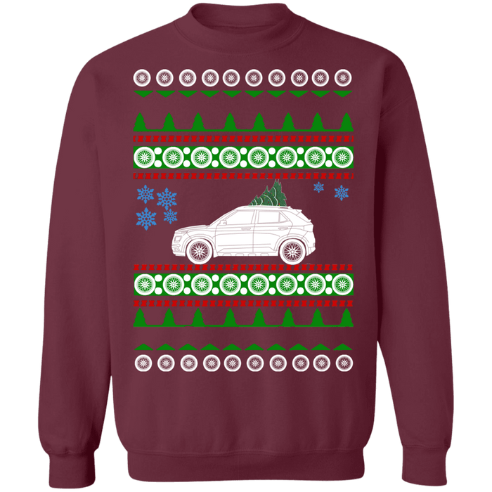 Hyundai Venue Ugly Christmas Sweater Sweatshirt