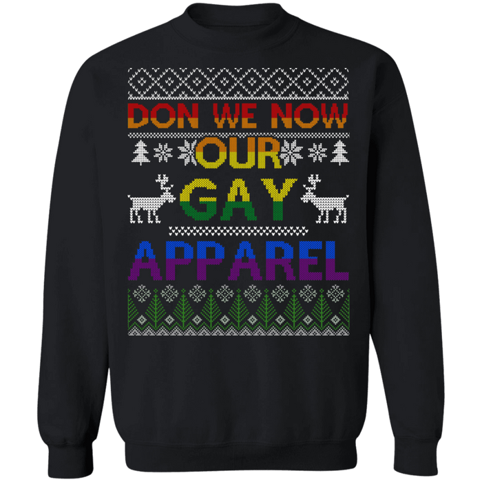 Don We Now Our Gay Apparel Ugly Christmas Sweater sweatshirt