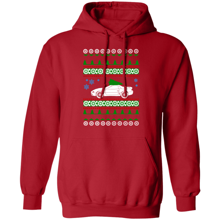 Mitsubishi 3000GT VR4 Ugly Christmas Sweater Hooded Sweatshirt