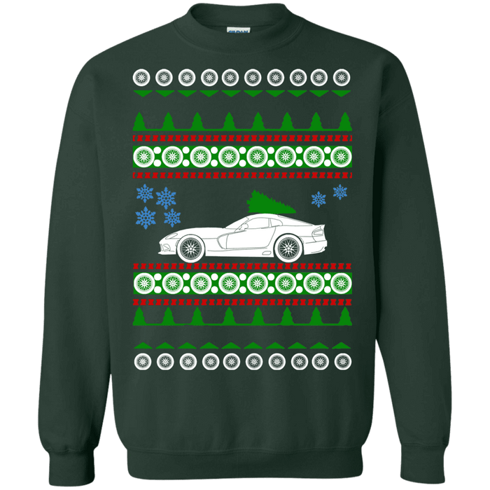 Car like a Viper 5th Generation Ugly Christmas Sweater sweatshirt