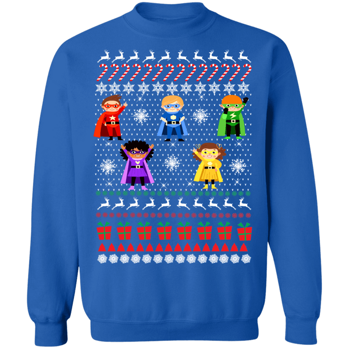 Super Hero Ugly Christmas Sweater sweatshirt