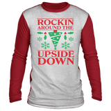 Upside Down Eleven Color Block Ugly Christmas Sweater sweatshirt