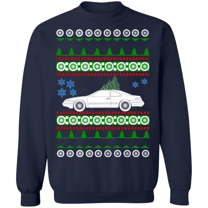 American Car 1993 Lincoln Mark VIII 8 Ugly Christmas Sweater Sweatshirt