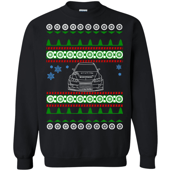 Evo Voltex front ugly christmas sweater sweatshirt