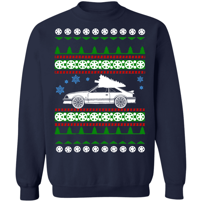 1980s Ford Mustang GT Ugly Christmas Sweater sweatshirt