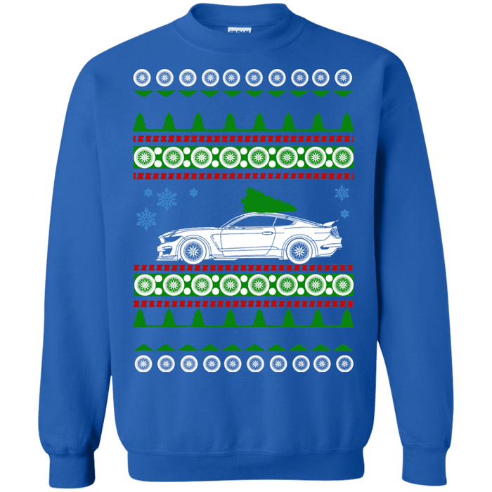 Ford Mustang Shelby GT350R Ugly Christmas Sweater 6th gen sweatshirt