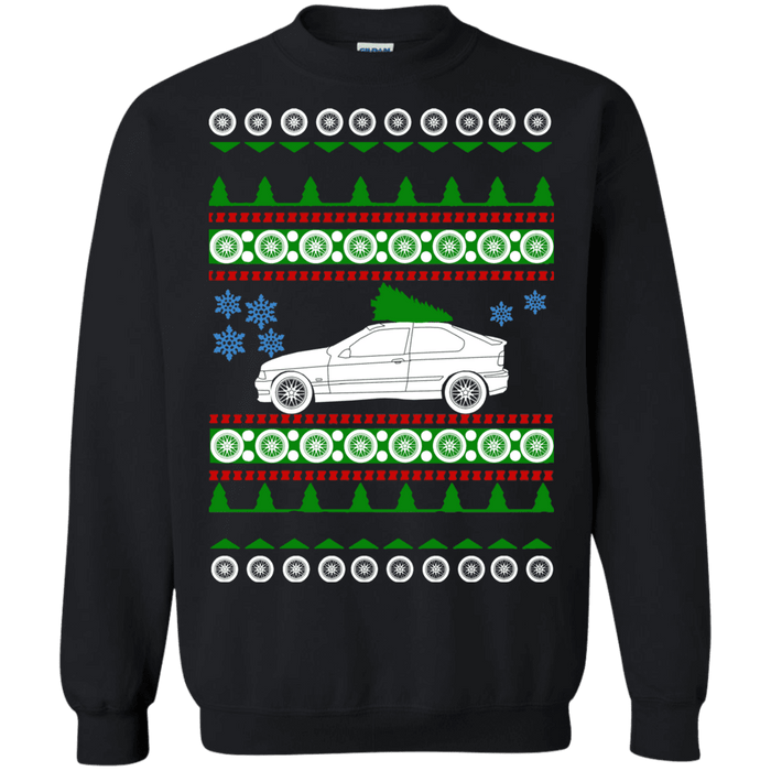 BMW 318ti Ugly Christmas Sweater sweatshirt