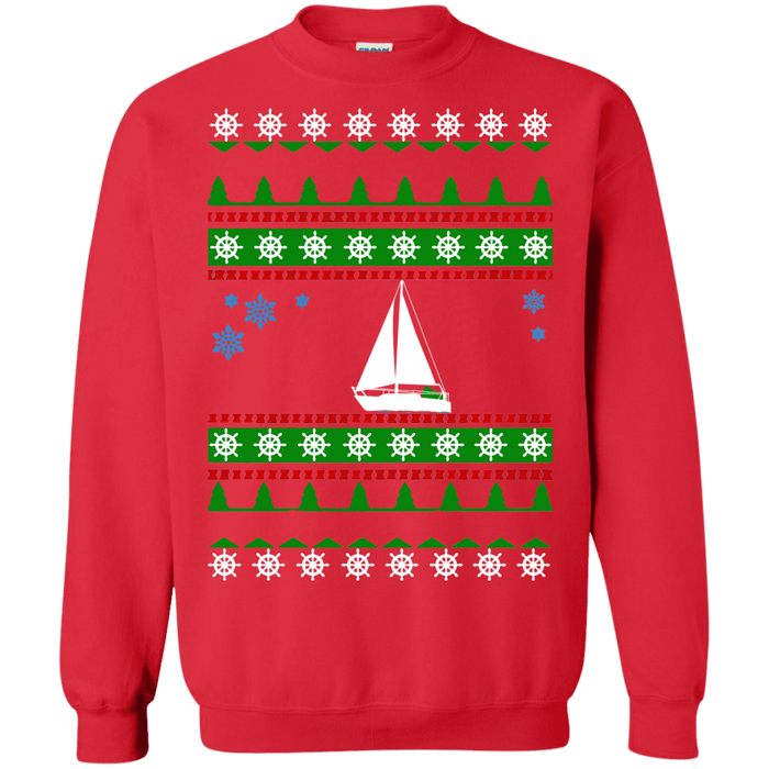 Sail Boat Sailing Ugly Christmas Sweater sweatshirt