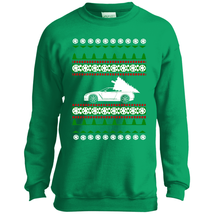 Kids R35 GTR Nissan Ugly Christmas Sweater sweatshirt