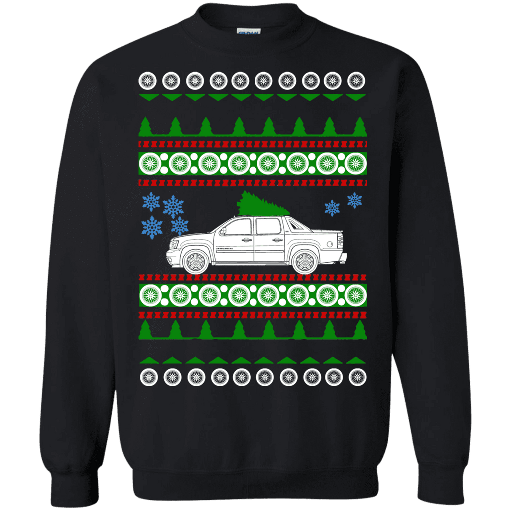 Avalanche 2007 Chevy Truck Ugly Christmas Sweater sweatshirt