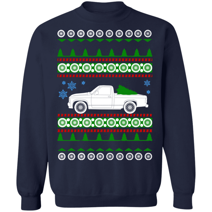 Pick Up 1987 Dakota american car or truck like a  Ugly Christmas Sweater sweatshirt