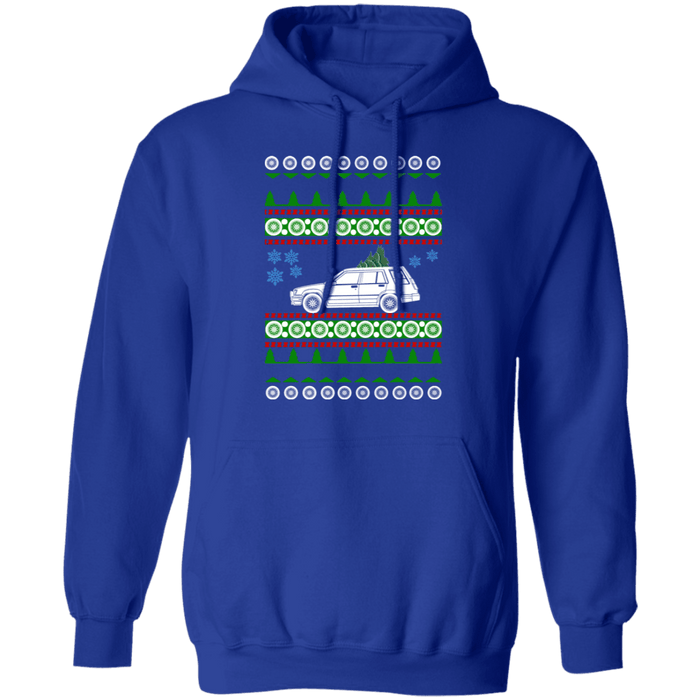 Car like 1985 Toyota Tercel Wagon SR5 Ugly Christmas Sweater Hoodie