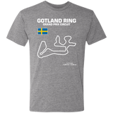 Gotland Ring Grand Prix Circuit Track Series Tri-blend T-shirt