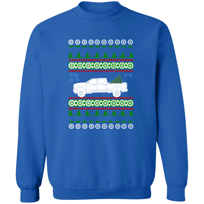 Truck like a 2022 Ram 2500 Ugly Christmas Sweater Sweatshirt