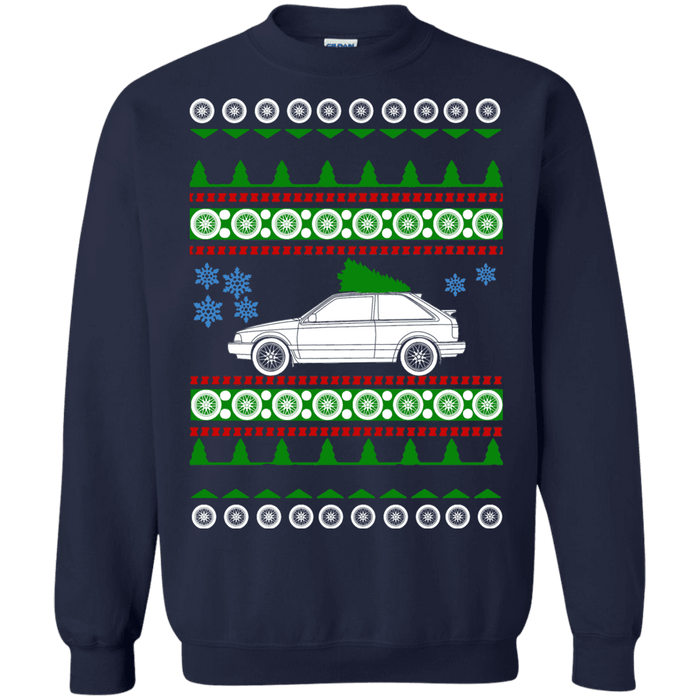 Sport Hatch Mazda 323 GTX Ugly Christmas Sweater sweatshirt