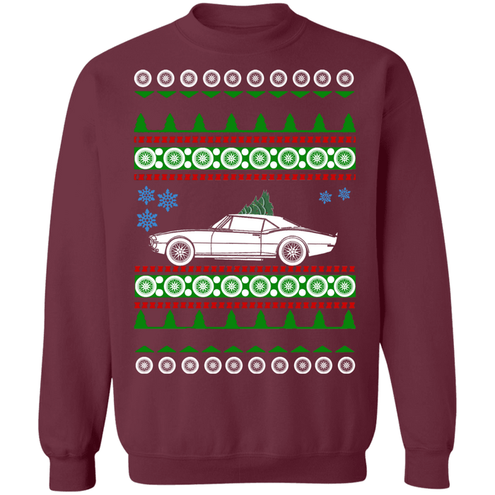 Chevy Camaro RS SS Ugly Christmas Sweater 1968