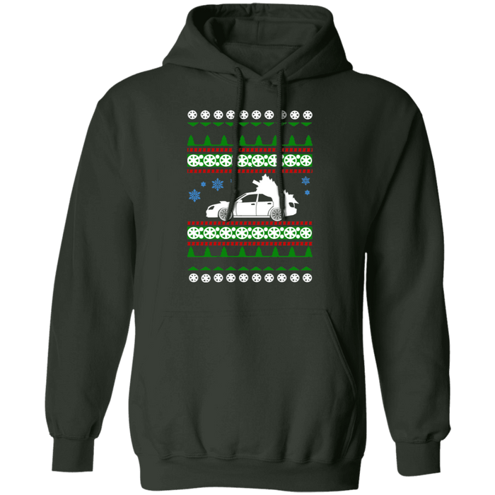 Japanese Car blobeye wrx sti hoodie ugly christmas sweater