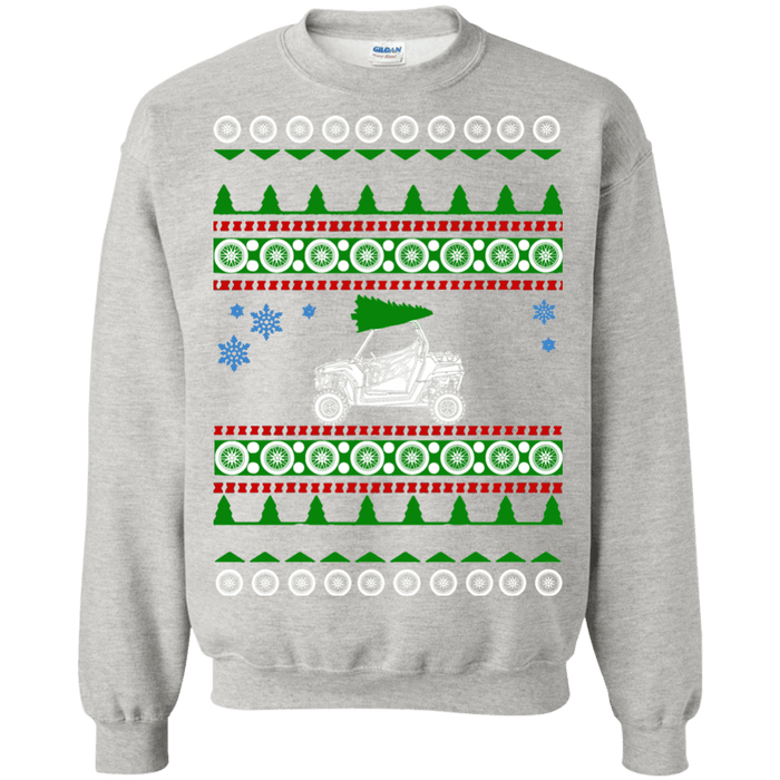 Polaris RZR ugly christmas sweater atv offroad dunes sweatshirt