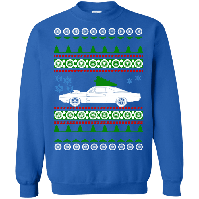 Car Movie Style like a 1967 Charger Ugly Christmas Sweater sweatshirt