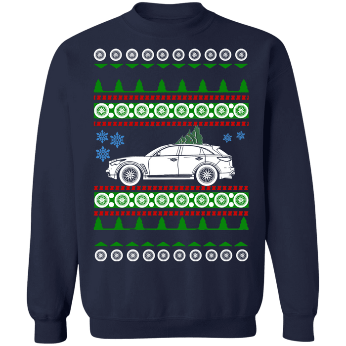 Infiniti fx35 2nd gen ugly christmas sweater