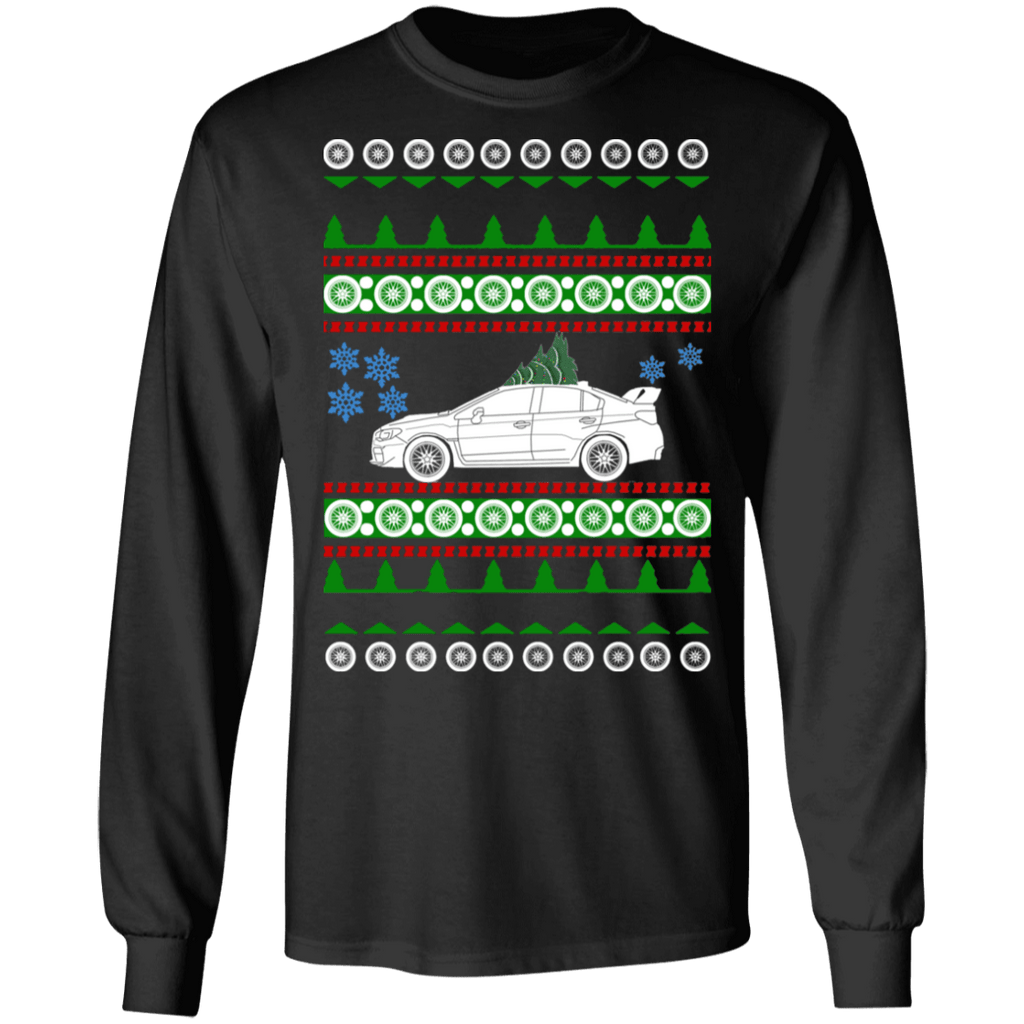 2015 Subaru WRX Ugly Christmas Sweater t-shirt
